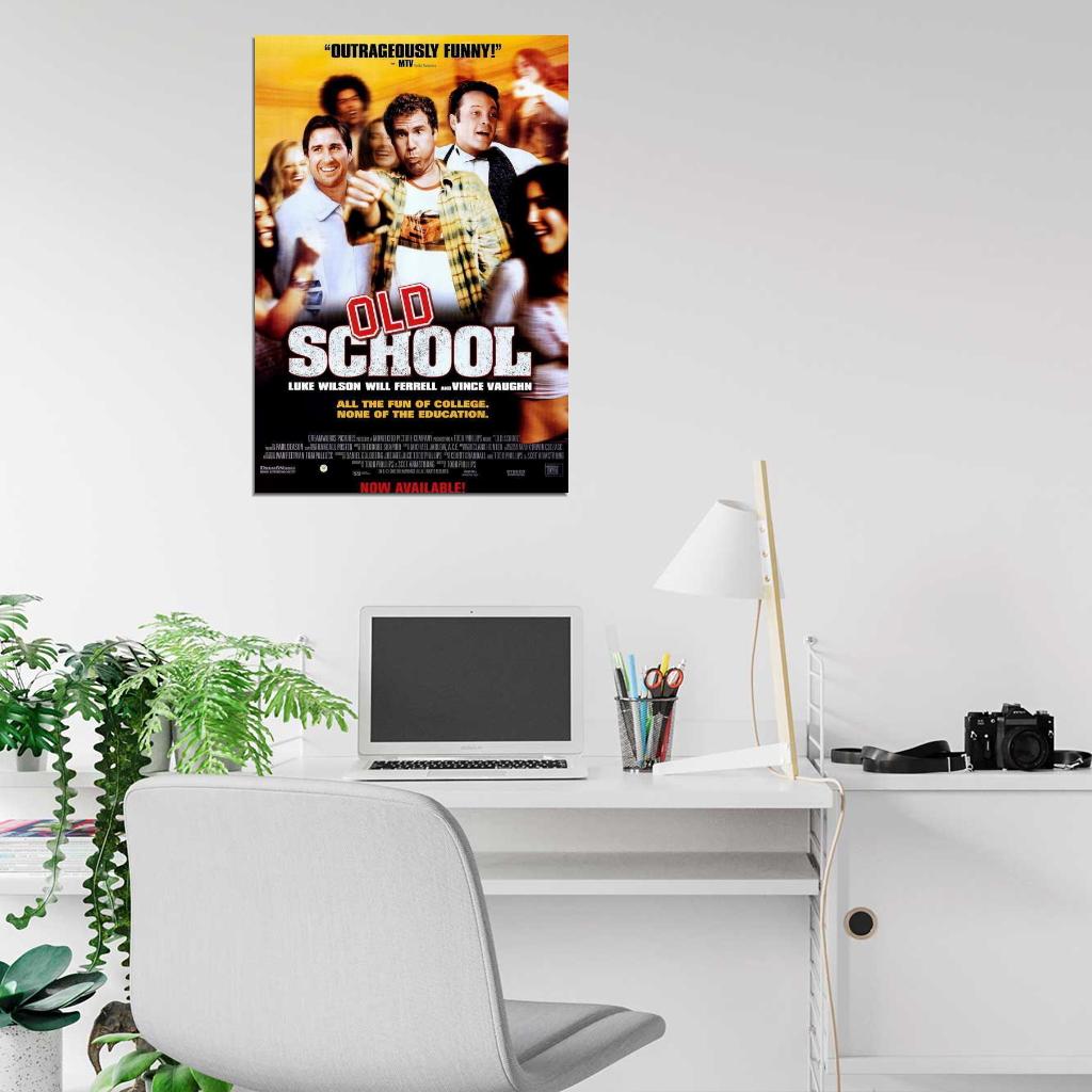 Old School Movie Luke Wilson, Will Ferrell Wall Print POSTER