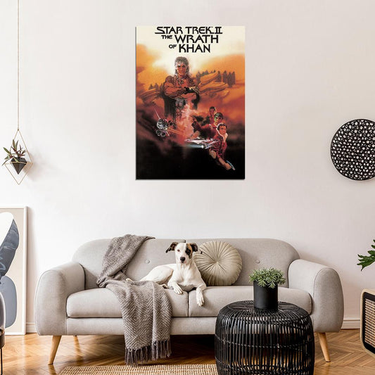 STAR TREK II THE WRATH OF KHAN Movie 1982 Decor Wall POSTER Print - xonomax