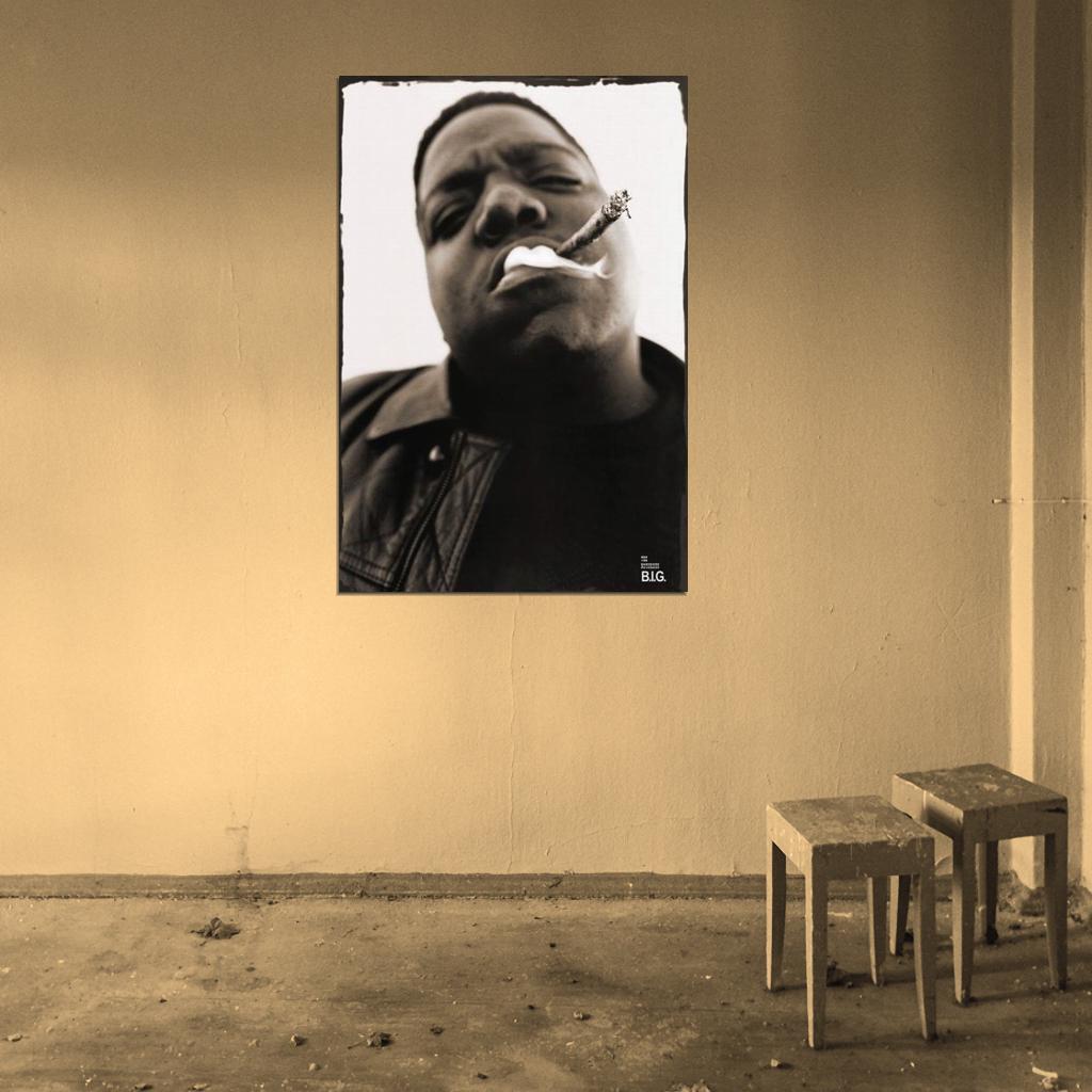 Notorious BIG Biggie Smalls Wall Print POSTER - xonomax
