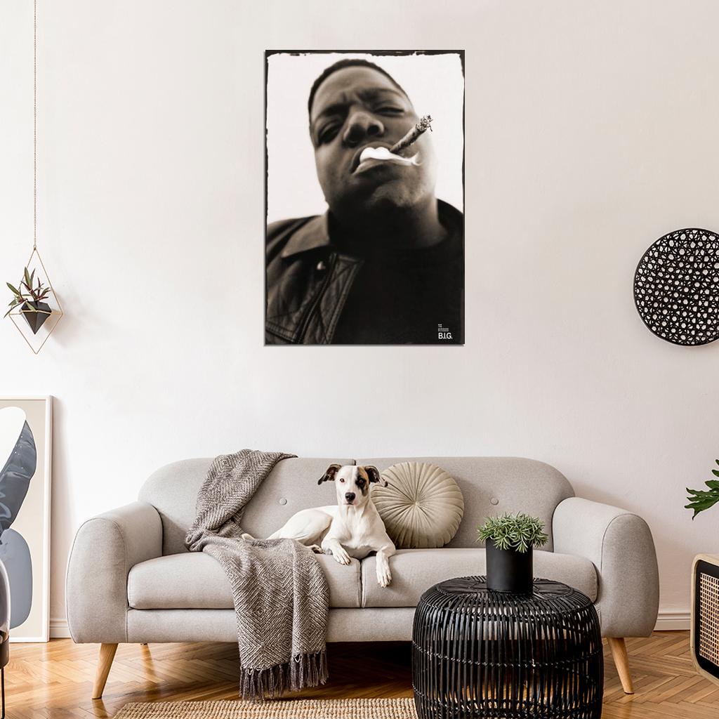 Notorious BIG Biggie Smalls Wall Print POSTER - xonomax