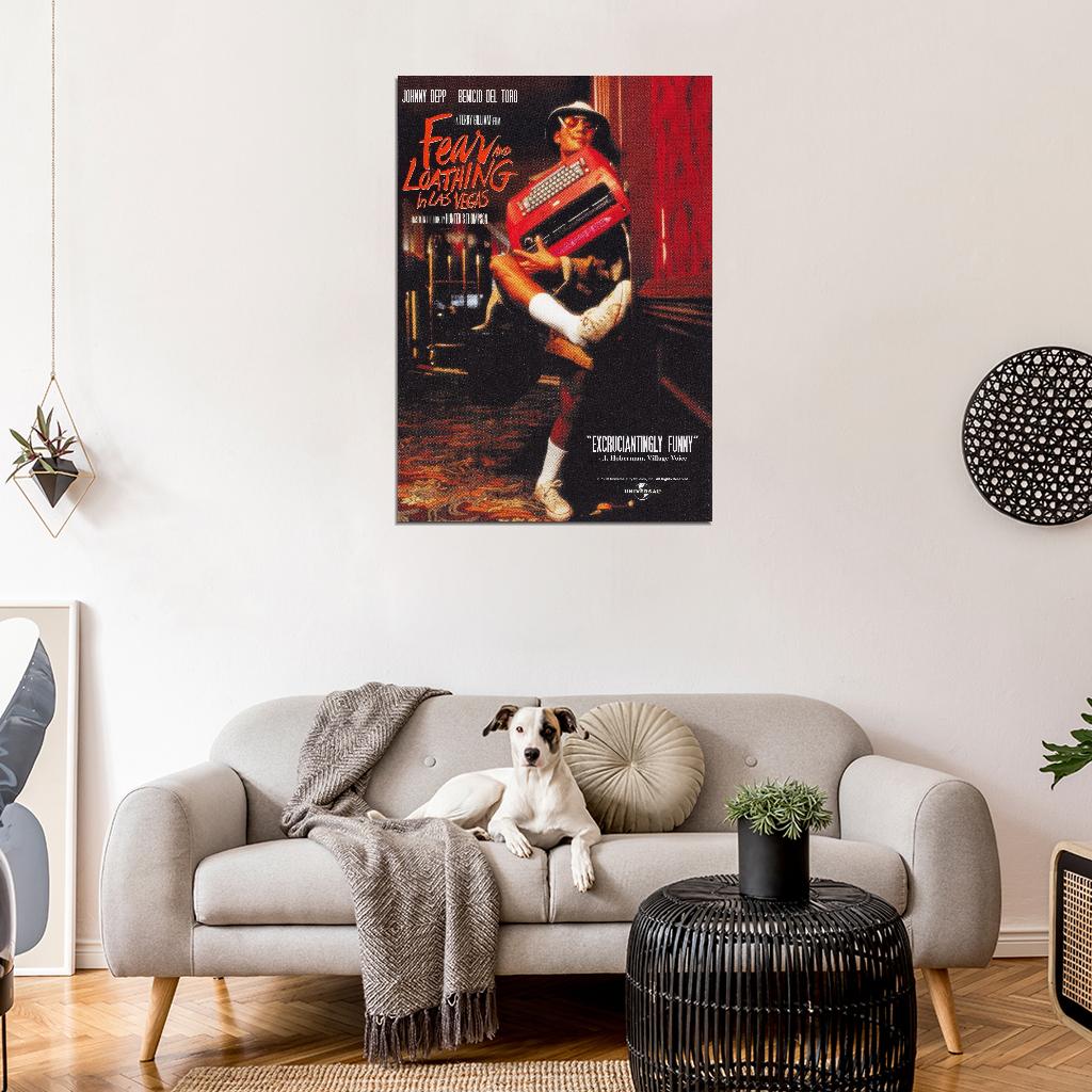 Fear and Loathing in Las Vegas 1998 Cult Johnny Depp Decor Wall POSTER Print