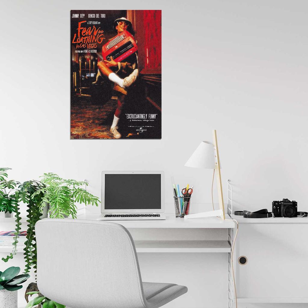 Fear and Loathing in Las Vegas 1998 Cult Johnny Depp Decor Wall POSTER Print