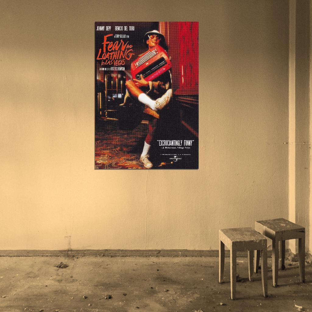Fear and Loathing in Las Vegas 1998 Cult Johnny Depp Decor Wall POSTER Print