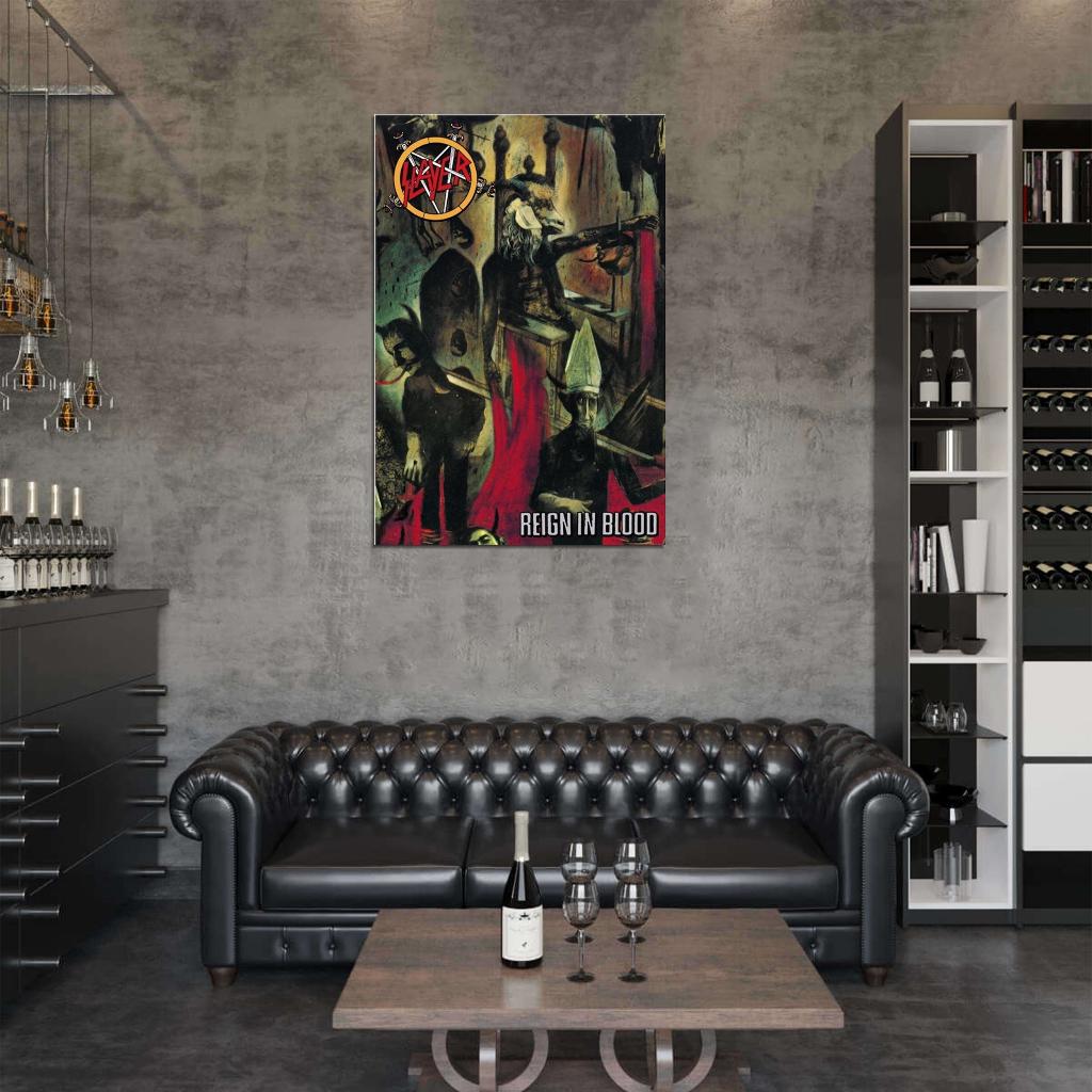 Reign in Blood 1986 Studio Album by Slayer Decor Wall Print POSTER - xonomax