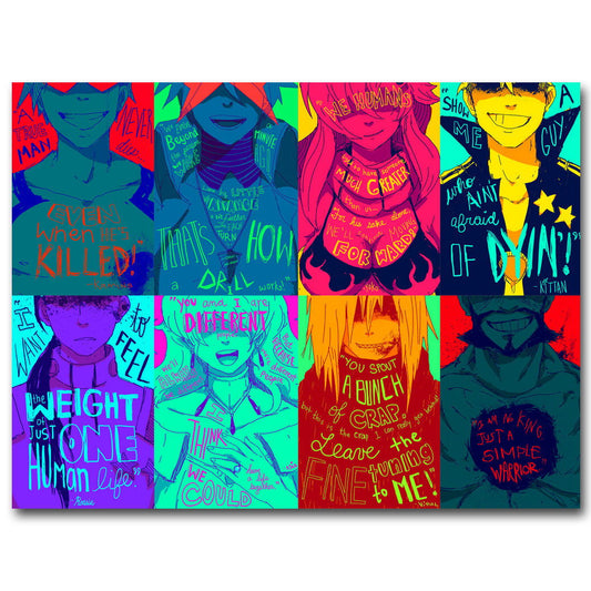 Tengen Toppa Gurren Lagann Anime Art Decor Wall POSTER Print - xonomax