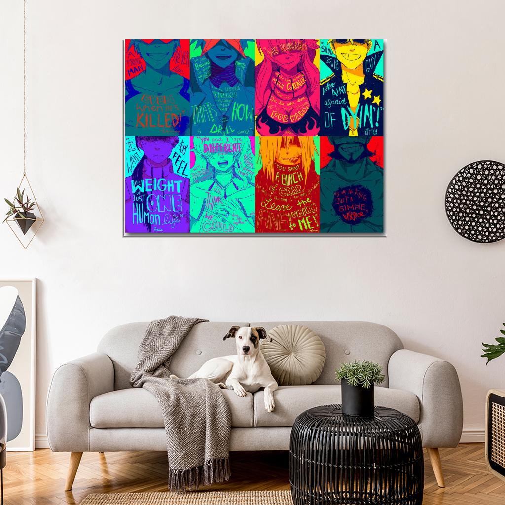 Tengen Toppa Gurren Lagann Anime Art Decor Wall POSTER Print - xonomax
