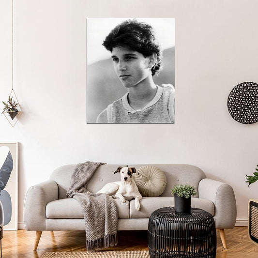 Ralph Macchio Photo Karate Kid in Sport Vest Rare Decor Wall Print POSTER - xonomax