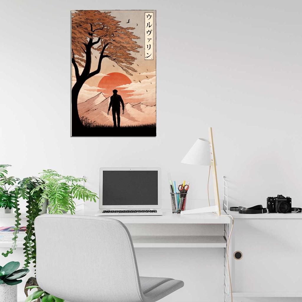 The Wolverine Japan Movie 2013 Japanese Cool Wall Print Poster