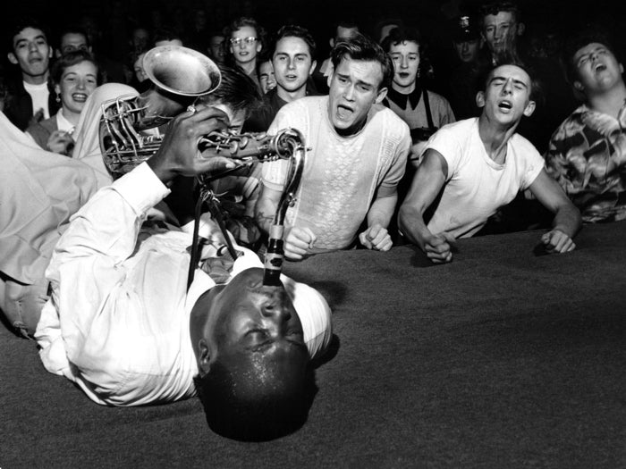Big Jay McNeely Olympic Auditorium LA 1953 Wall Print Poster