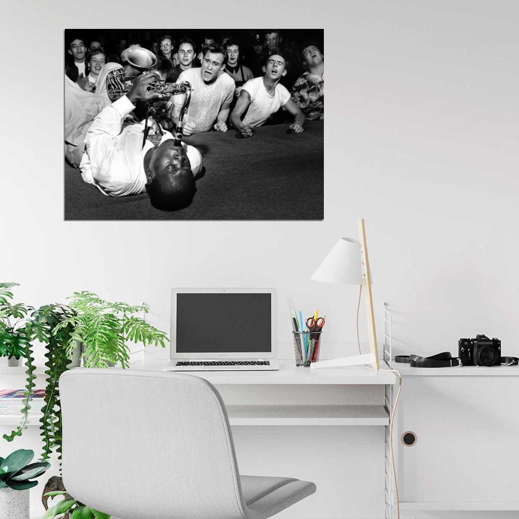 Big Jay McNeely Olympic Auditorium LA 1953 Wall Print Poster