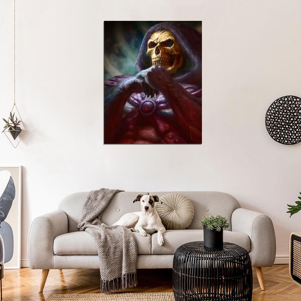 Masters of the Universe Skeletor Art Print Poster