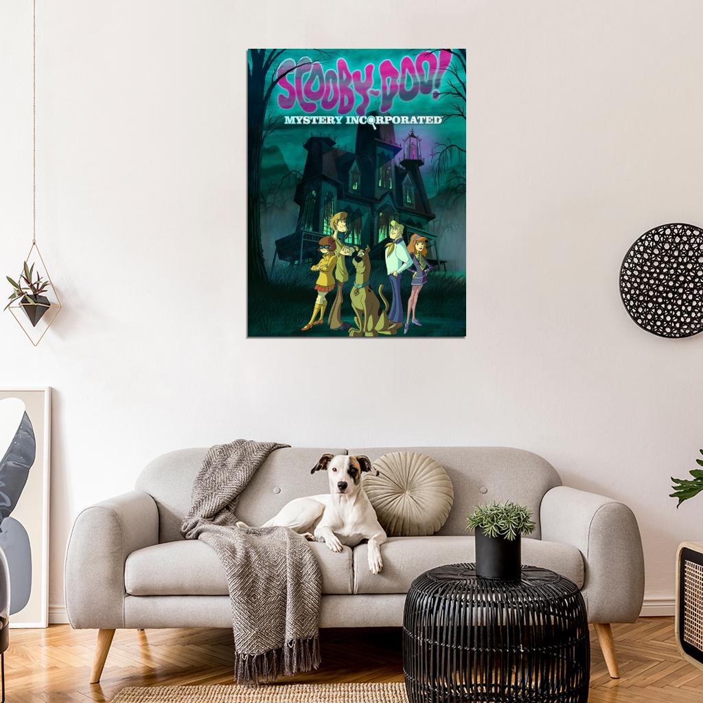 Scooby-Doo! Mystery Incorporated Cool Cartoon Art Print Poster