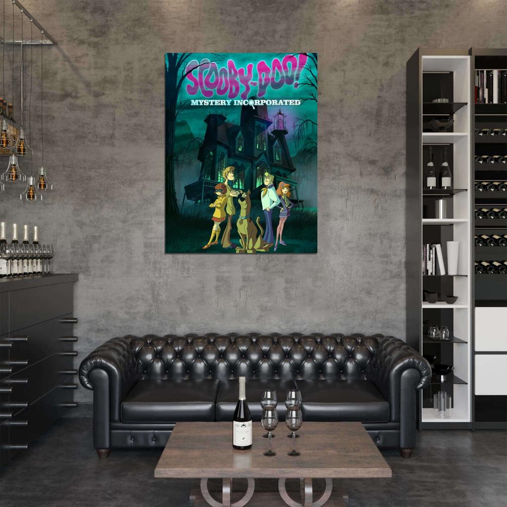 Scooby-Doo! Mystery Incorporated Cool Cartoon Art Print Poster