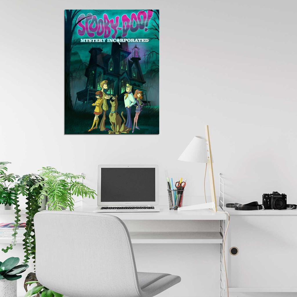 Scooby-Doo! Mystery Incorporated Cool Cartoon Art Print Poster