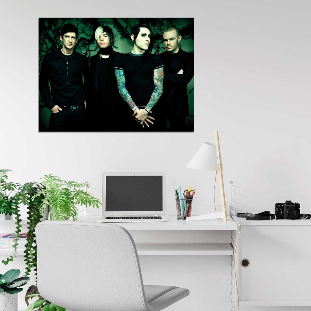 AFI Rock Music Band Group Wall Print Poster
