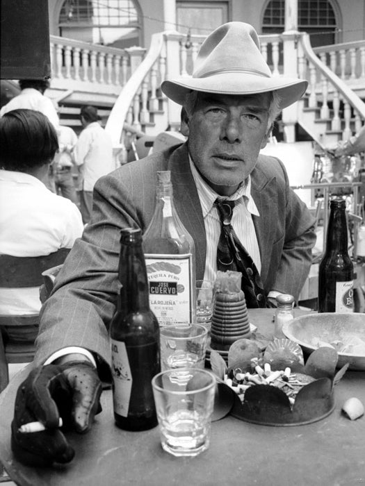 Lee Marvin Pocket Money 1972 Old Vintage BW Wall Print Poster