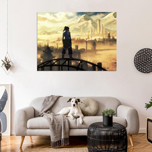 Avatar The Legend of Korra Anime Manga Art Print Poster - xonomax