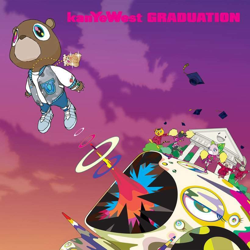 Kanye West "Graduation" Album HD Cover Art Music Poster