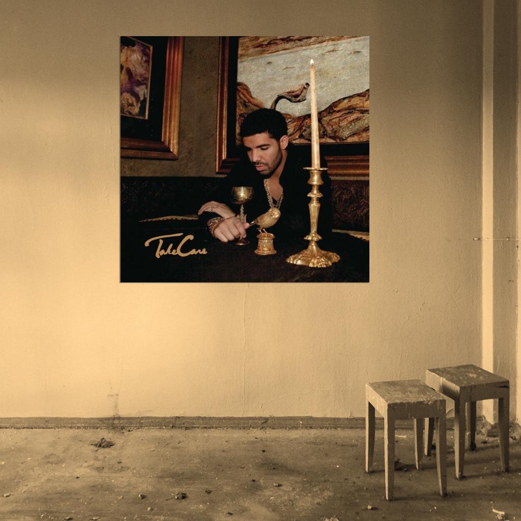 Drake "Take Care" Music Album HD Cover Art Poster