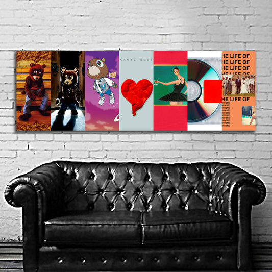 Kanye West Rap Hip Hop Album HD Cover Art Music Poster