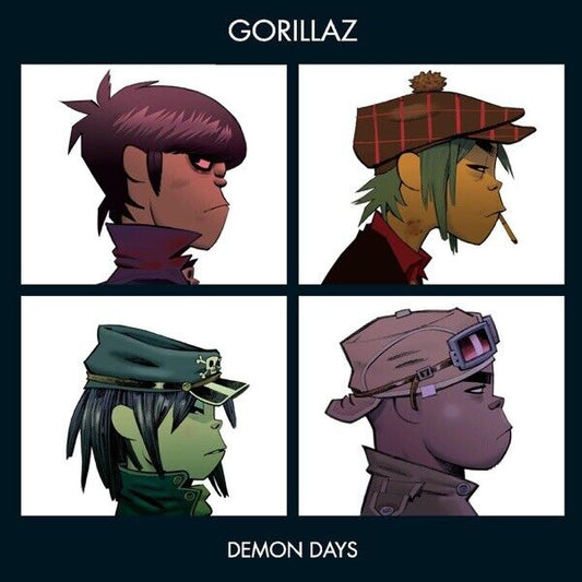 Gorillaz "Demon Days" Music Album HD Cover Art Print Poster