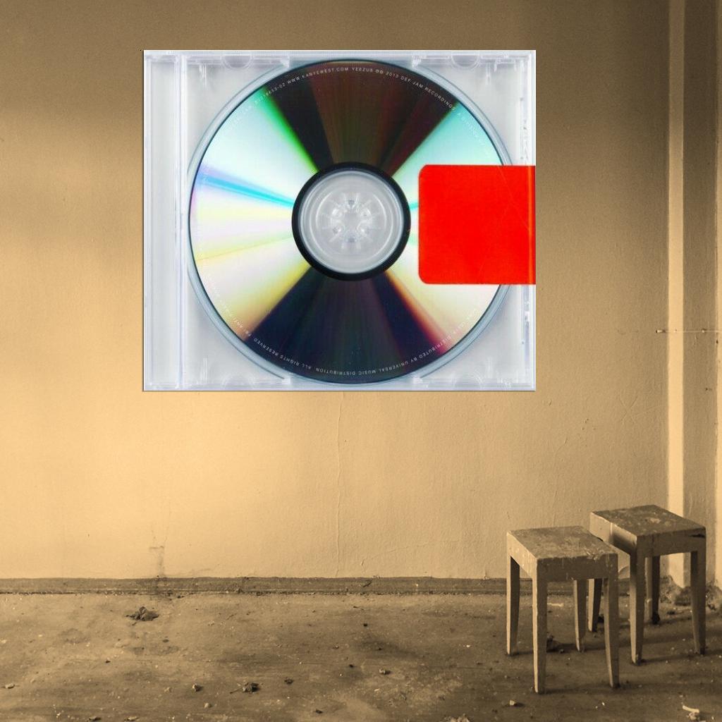 Kanye West "Yeezus" Album HD Cover Art Music Poster