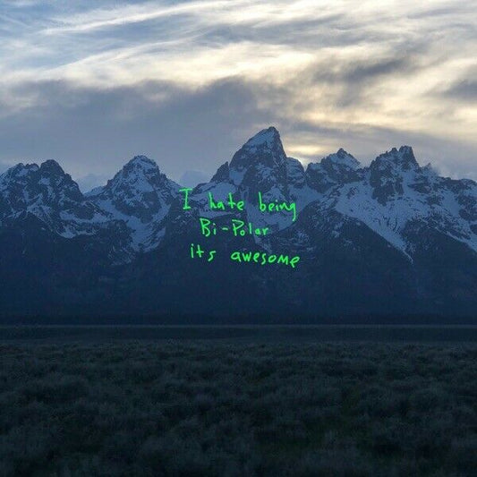 Kanye West "ye" Album HD Cover Art Music Poster