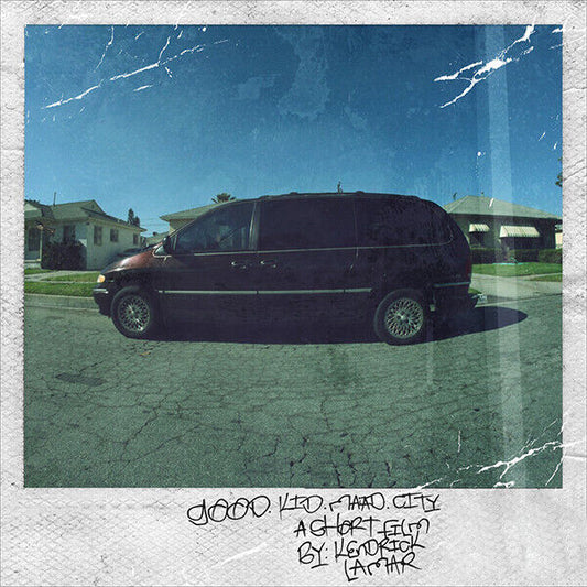 Kendrick Lamar "good kid m.A.A.d city" #2 Cover Music Poster
