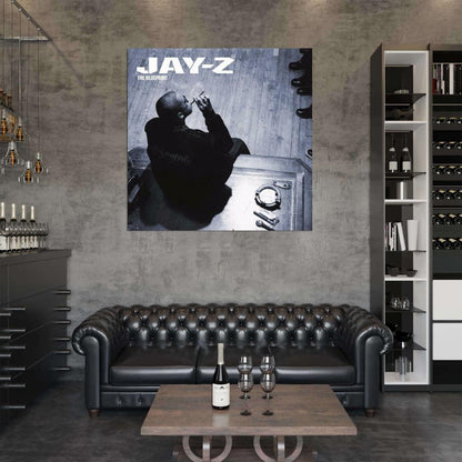 JAY-Z "The Blueprint" Music Album HD Cover Art Print Poster