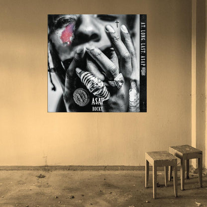 A$AP Rocky "AT.LONG.LAST.A$AP" Album HD Cover Art Music Poster