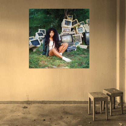 SZA "Ctrl" Music Album HD Cover Art Poster