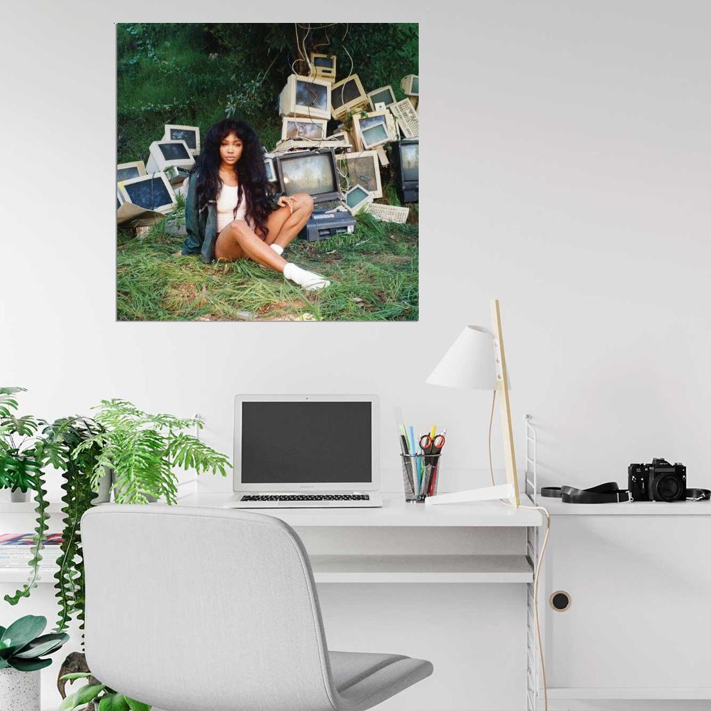 SZA "Ctrl" Music Album HD Cover Art Poster