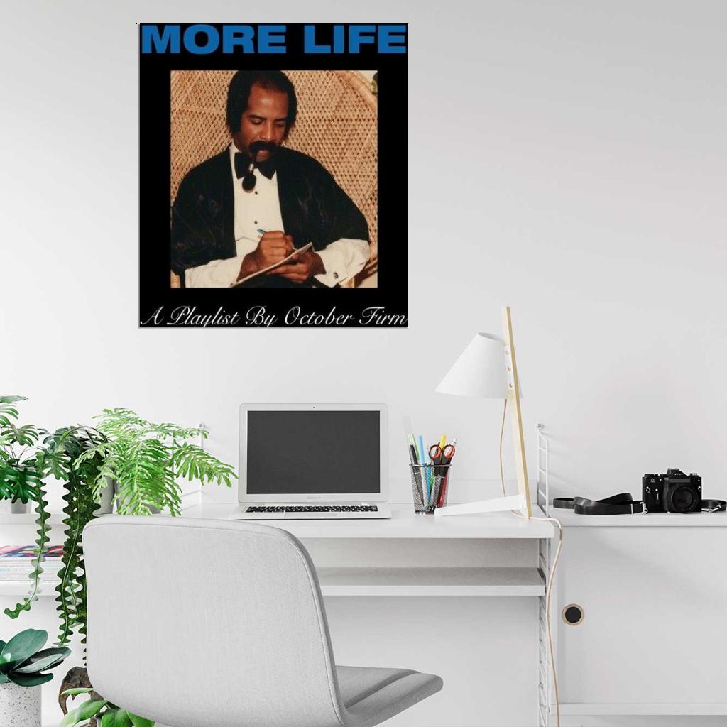 Drake "More Life" Music Album HD Cover Art Poster