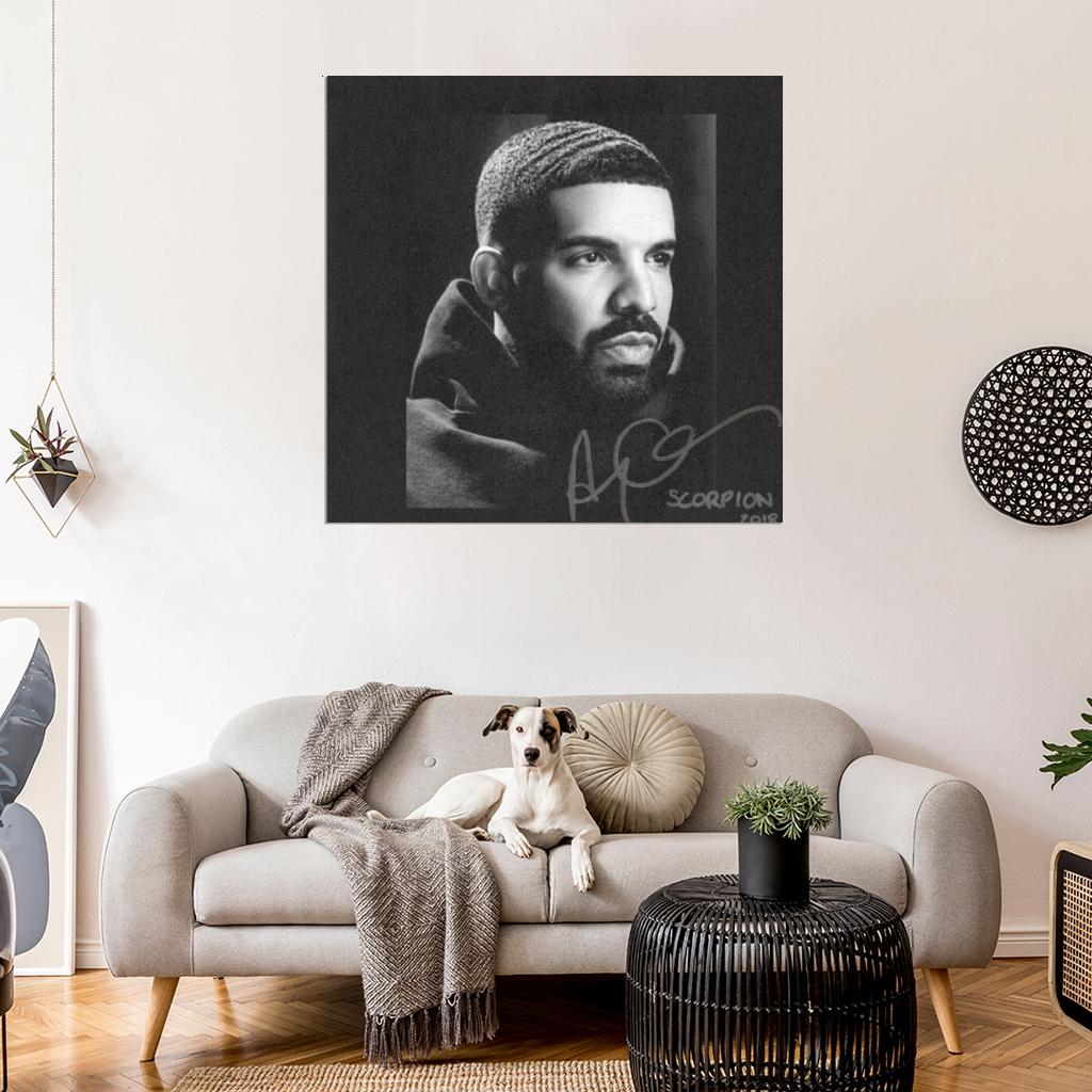 Drake ‘Scorpion’ Music Album HD Cover Art Poster