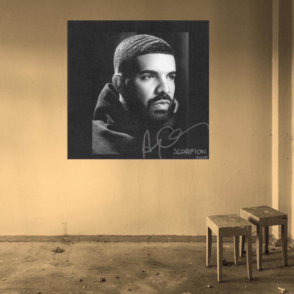 Drake ‘Scorpion’ Music Album HD Cover Art Poster