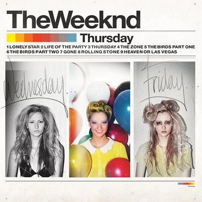 The Weeknd 'Thursday' Music Album HD Cover Art Poster