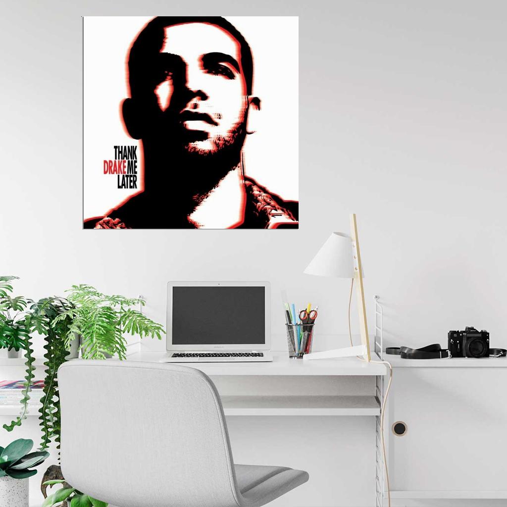 Drake "Thank Me Later" Music Album HD Cover Art Poster