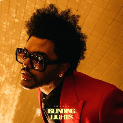 The Weeknd "Blinding Lights" Album HD Cover Art Poster