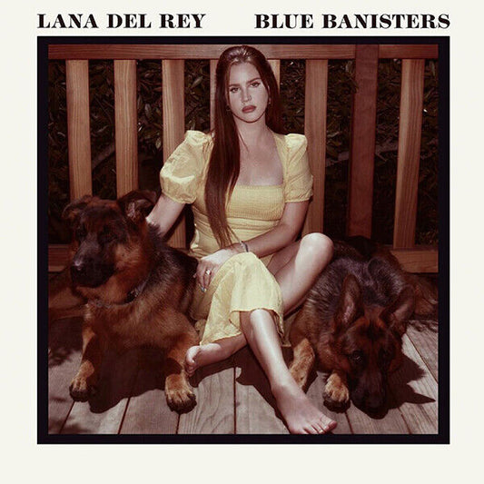 Lana Del Rey "Blue Banisters" Album HD  Cover Art Print Poster
