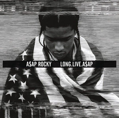 A$AP Rocky "LONG.LIVE.A$AP(Deluxe)" Album Cover Music Poster