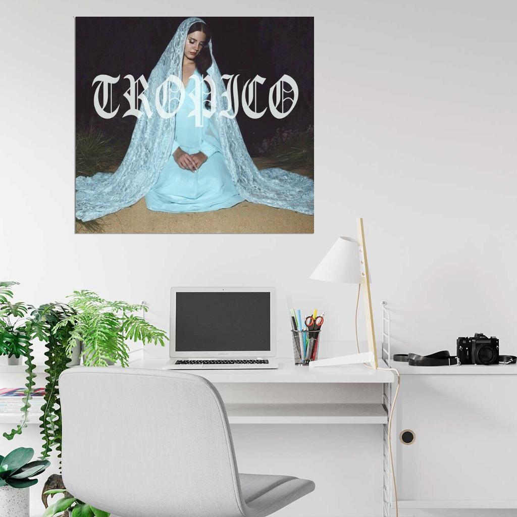 Lana Del Rey "Tropico" Music Album HD Cover Art Print Poster