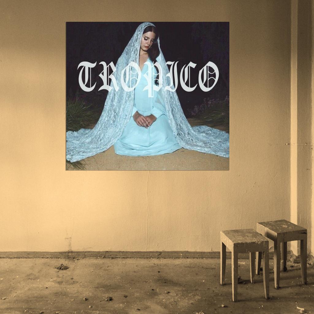 Lana Del Rey "Tropico" Music Album HD Cover Art Print Poster