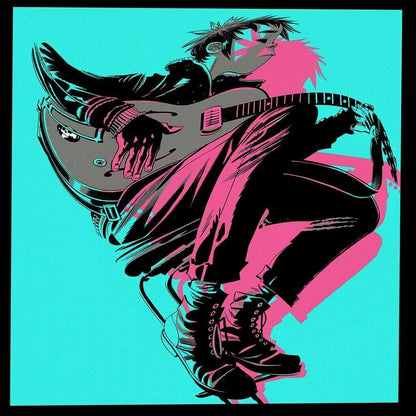 Gorillaz "High The Now Now" Album HD Cover Art Print Poster