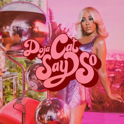 Doja Cat “Say So” Music Album HD Cover Art Poster