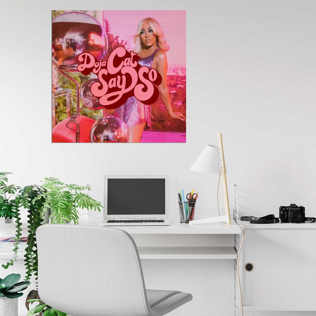 Doja Cat “Say So” Music Album HD Cover Art Poster