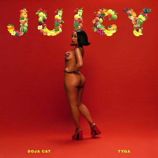 Doja Cat & Tyga "Juicy" Music Album HD Cover Art Poster