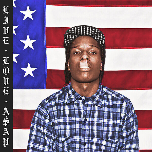 A$AP Rocky "LIVE.LOVE.A$AP" Album HD Cover Art Poster