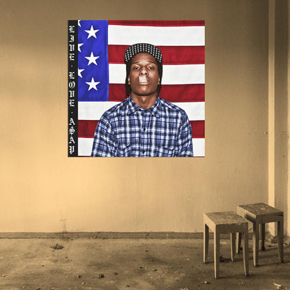 A$AP Rocky "LIVE.LOVE.A$AP" Album HD Cover Art Poster