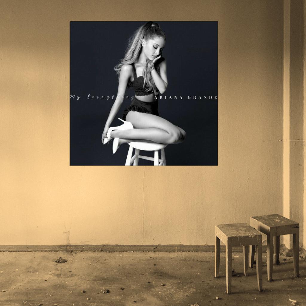 Ariana Grande “My Everything” Album HD Cover Art Music Poster