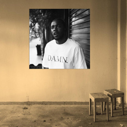 Kendrick Lamar "DAMN. COLLECTORS EDITION." Cover Music Poster
